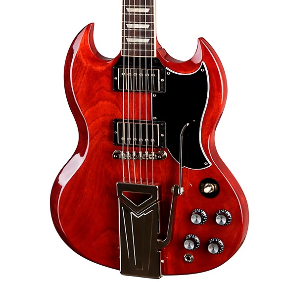 Guitarra Eléctrica Gibson SG Standard 61 Sideways Vibrola - ManeImport