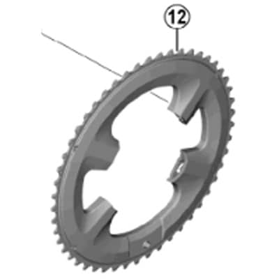 12]チェーンリング 46T-MT（46-36T用） | シマノスモールパーツ,ロード