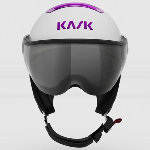 KASK カスク スキーヘルメット SHE00060 CHROME VISOR 263 White