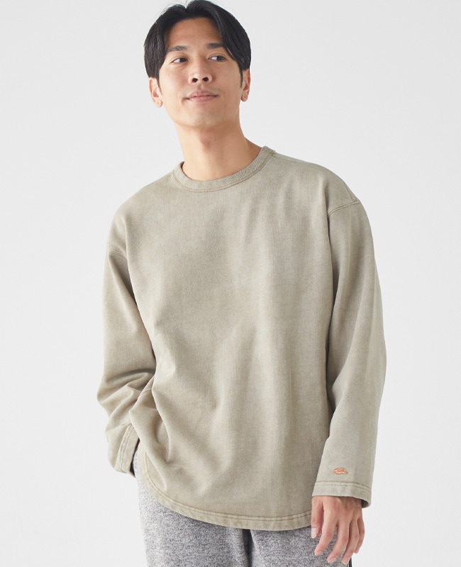 クリフメイヤー[公式] ヘビーウェイトピグメントラフクルー MENS