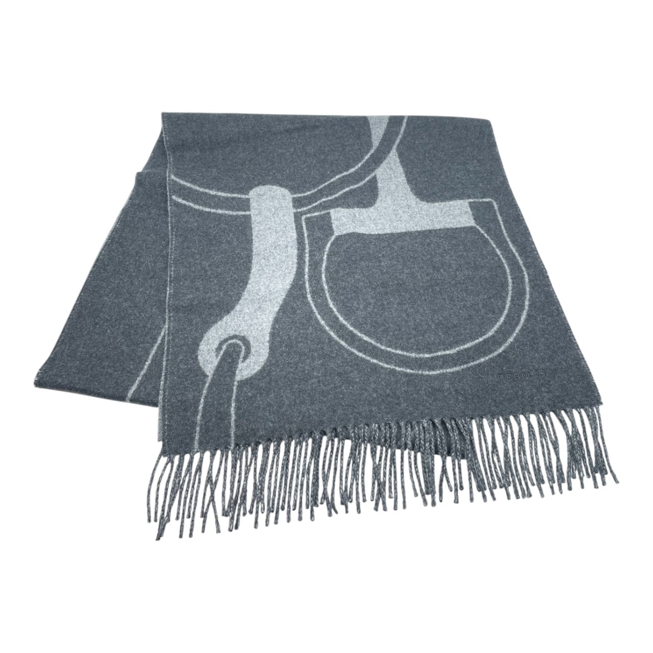 エルメス マフラー メタル・エケストル 40×170 トープ / グレージュ