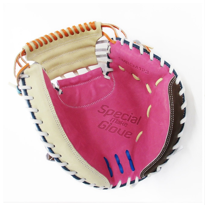 SSK（エスエスケイ）限定 軟式用キャッチャーミット カラフルシリーズ