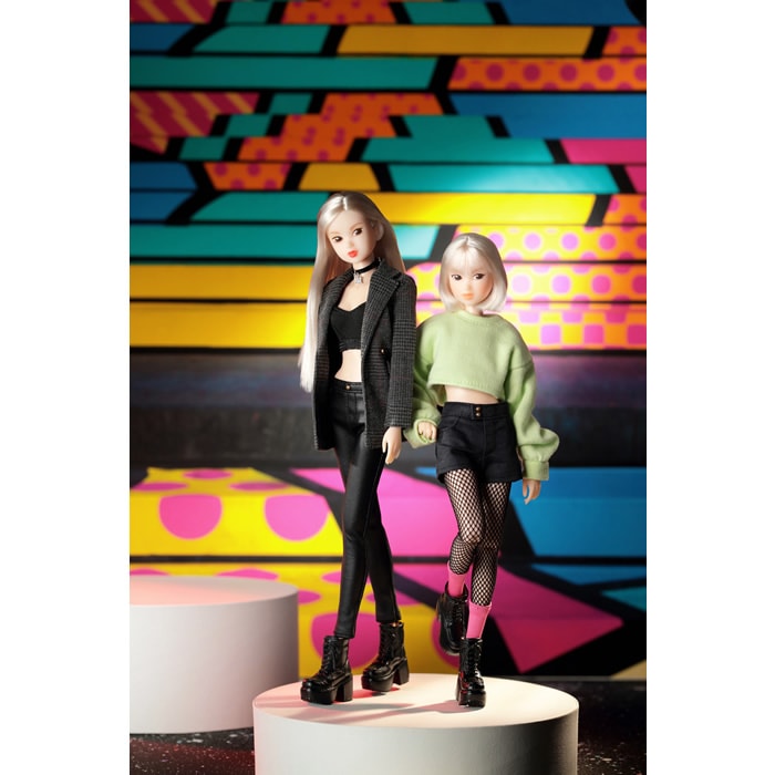 ≪モモコドール≫momokoDOLL GIRL POP lime cat|【ぬいぐるみの