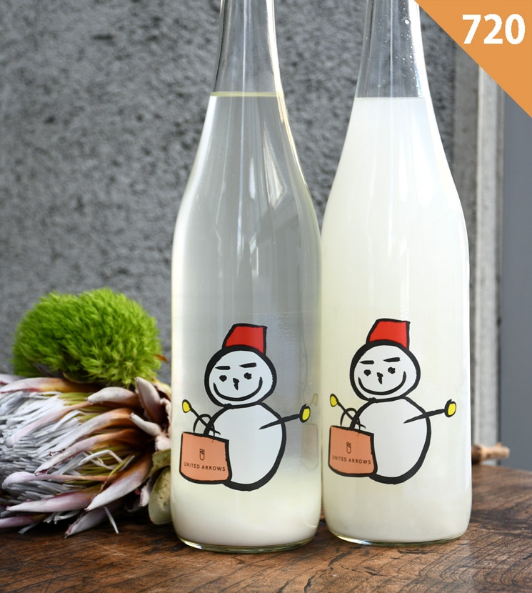 仙禽 × UNITED ARROWS　雪だるま　720ml 仙禽UAコレクション 仙禽 UA雪だるま 720ml （冷蔵） ※商品詳細をご