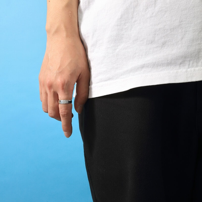 ハンマーワーク シルバー925リング/指輪｜全てのシルバーアクセサリー