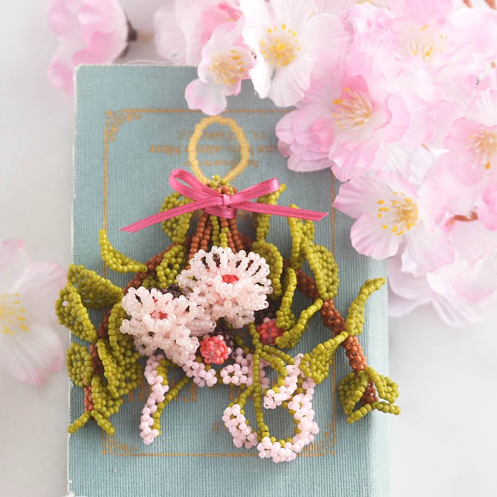 ビーズスワッグ～4月・八重桜～ 【ビーズマニア】 | アイテムで探す