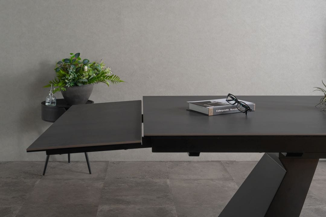 セラミック天板】伸長式ダイニングテーブル ジーマ 幅160～236cm