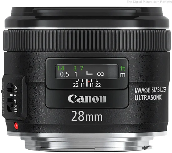 Canon EF 28mm f/2.8 IS Lens Review