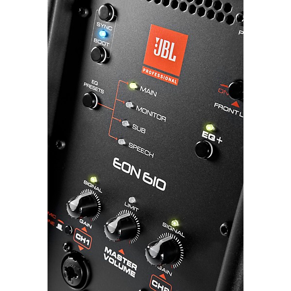 Open Box JBL EON610 1,000W Powered 10