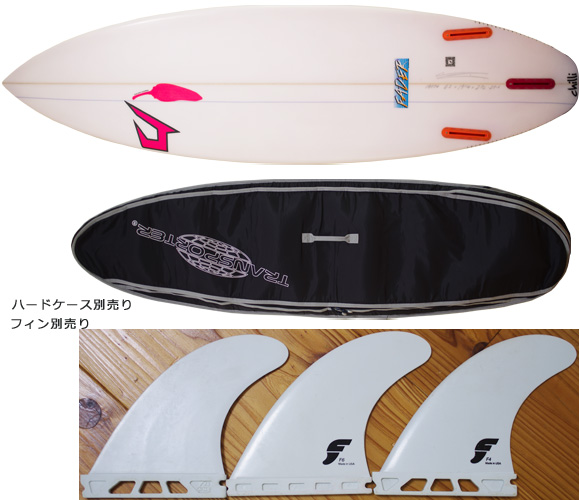 JUSTICE + Chilli サーフボード FADER JP/フェダージャパン 中古