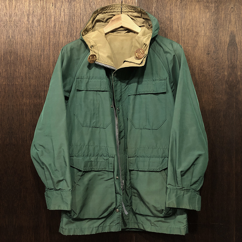 Sierra Designs 60/40 Mountain Parka Green Unengraved Button Early