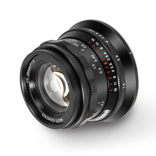 PERGEAR 35mm F1.4フルフレームマニュアルフォーカスレンズ