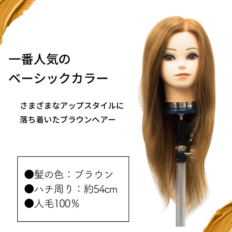 AIVIL（アイビル） アップウィッグ ブラウン 人毛100％ #295 アップ