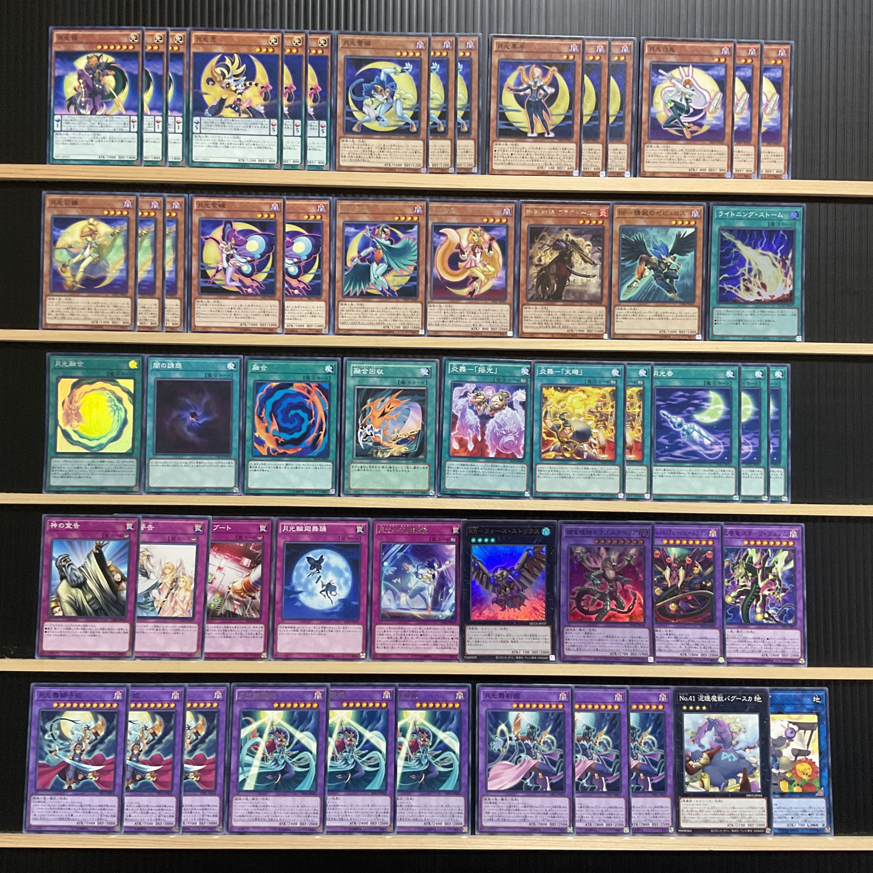 遊戯王 月光デッキ メイン40エクストラ15 ムーンライト 1枚の通販