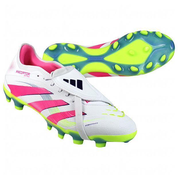 プレデター PRO FT HG/AG フットウェアホワイト×ルシッドピンク