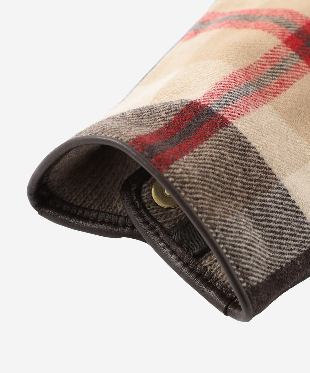 ラムスキン×ハウスチェックグローブ(グローブ)｜MACKINTOSH LONDON
