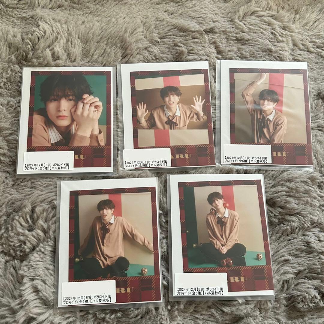超特急ハル　キラリ12月　ブロマイド 超特急オフィシャルファンクラブ 夢の青春8きっぷ
