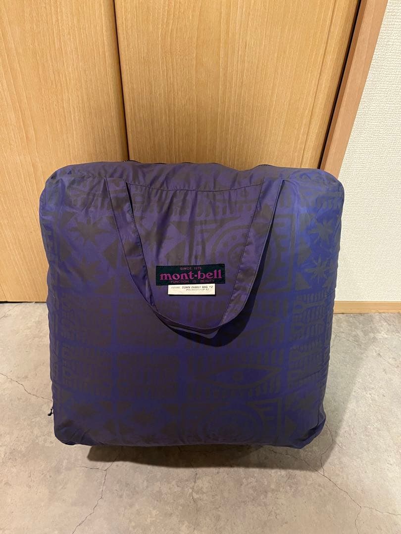mont-bell ダウンファミリーバッグ #2 希少 Yahoo!オークション -「モンベル ファミリーバッグ」の落札相場・落札価格