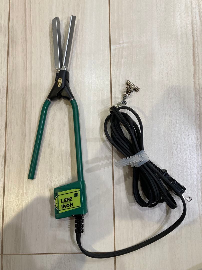 理容アイロン LENZ SYSTEM IRON a-12 送料無料 LENZ SYSTEM IRON レンツ システム アイロン a-8G 動作確認
