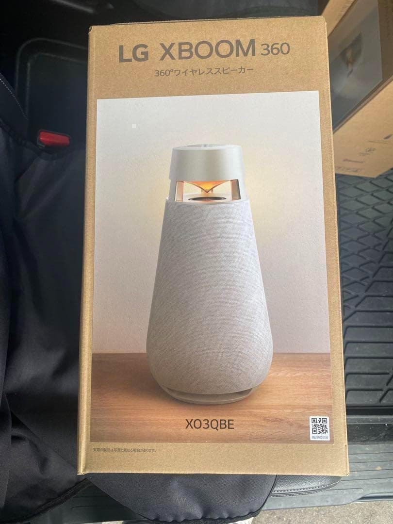 【2個セット新品未使用】LG XBOOM (XO3QBE) 360度スピーカー LGエレクトロニクス 展示品 LG ポータブルスピーカー XBOOM 360 XO3QBE