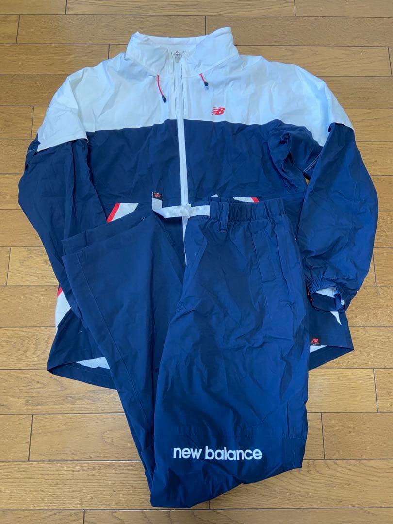 【美品】ニューバランス ゴルフ ウェア セットアップ レインウェア サイズ2 New Balance（ニューバランス） ゴルフウェア レインウェア 秋 冬 MENS