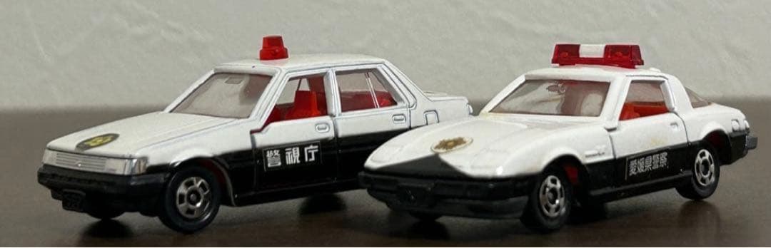 トミカ マツダ サバンナ RX-7 カローラセダン パトロールカー 2台セット トミカダンディ D7-3 マツダ サバンナRX-7(SA22C)パトロールカー (日本