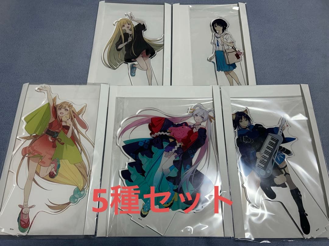 超かぐや姫！ 渋谷TSUTAYA 特大アクリルスタンド　5種セット 超かぐや姫！ 渋谷TSUTAYA 特大アクリルスタンド 5種セット - メルカリ