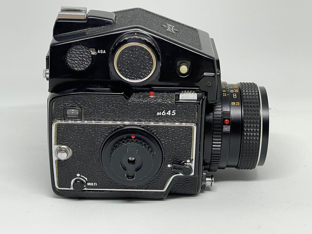 進さん専用 【ジャンク】MAMIYA M645SEKOR C 80mm巻き上げ