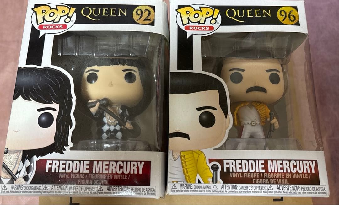 Queen Freddie Mercury POP 92 96 セット Queen Freddie Mercury 2018 Funko Pop Rocks Figure #92 #83 #94 #95