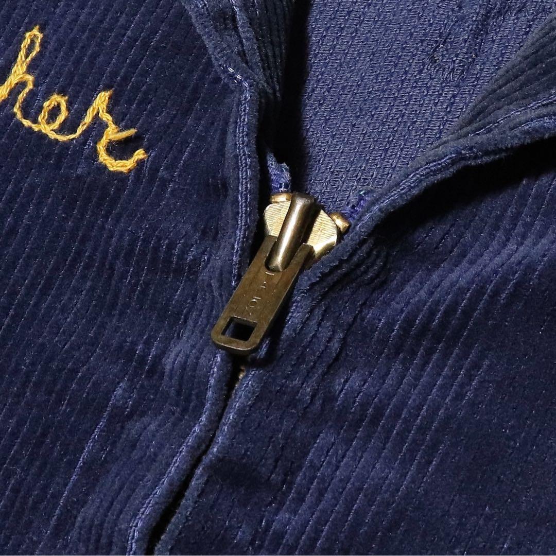 80s☆FFA☆ファーマーズジャケット☆刺繍 ワッペン☆USA製☆短丈☆L