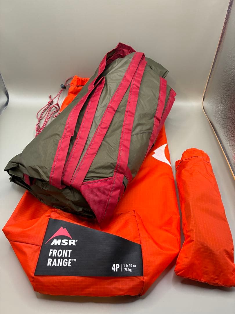 MSR テント フロントレンジ4P ワンポール グリーン MSRらしいワンポールテント「フロントレンジシリーズ」｜テント