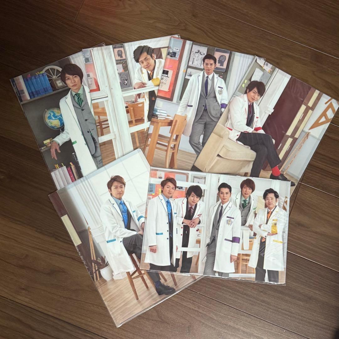 嵐 公式 クリアファイル 嵐のワクワク学校2015 - メルカリ