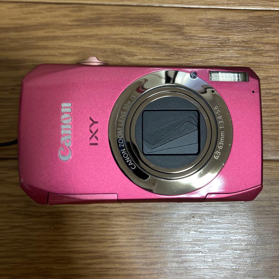 Canon IXY50S ピンク デジタルカメラ コンデジ 動作確認済み - メルカリ