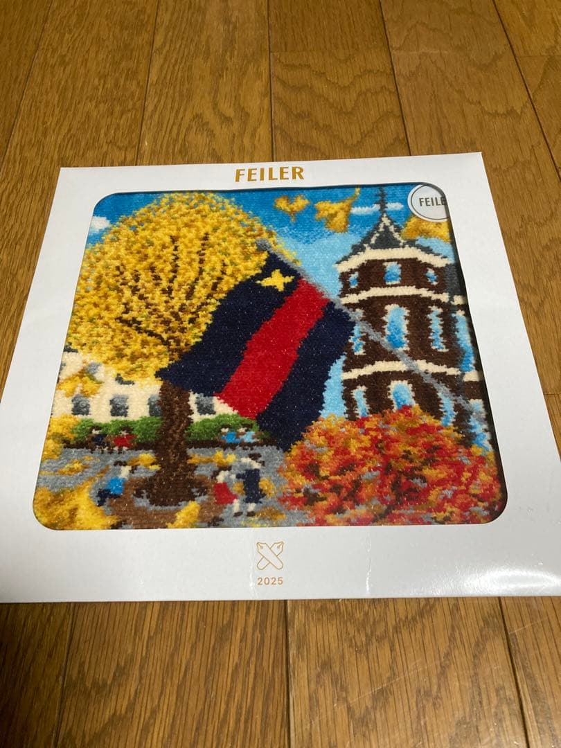 非売品 慶應大学 フェイラーコラボ ハンカチタオル 連合三田会大会