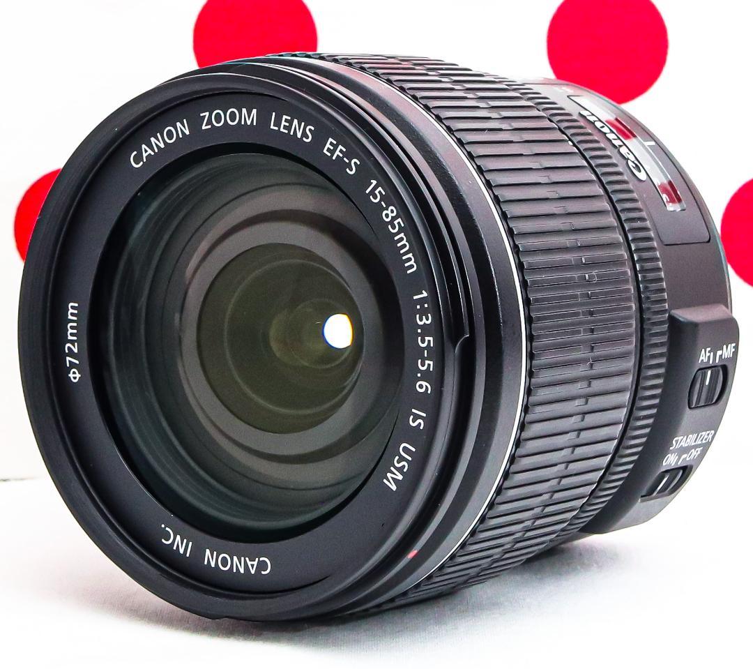 美品 Canon EF-S 15-85mm IS USM❤手振れ補正❤万能レンズ Amazon.com : Used Canon 15-85mm f3.5-5.6 is USM EF W/Box : Camera