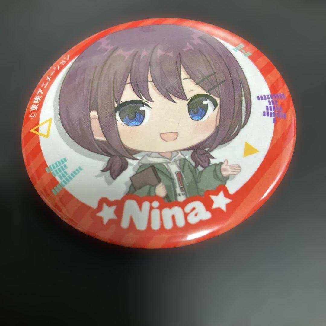 ガールズバンドクライ コラボカフェ and GALLERY 缶バッジ 仁菜 - メルカリ