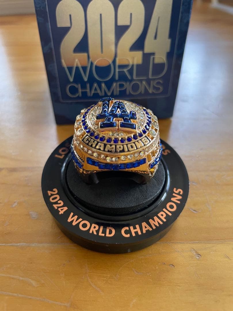 ロサンゼルス・ドジャース 2024年ワールドチャンピオンレプリカリング