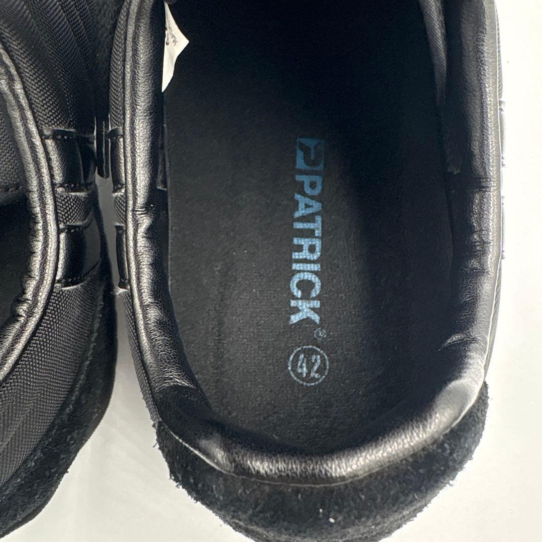 ✨美品✨パトリック PATRICK スニーカー【42】26.5cm ブラック