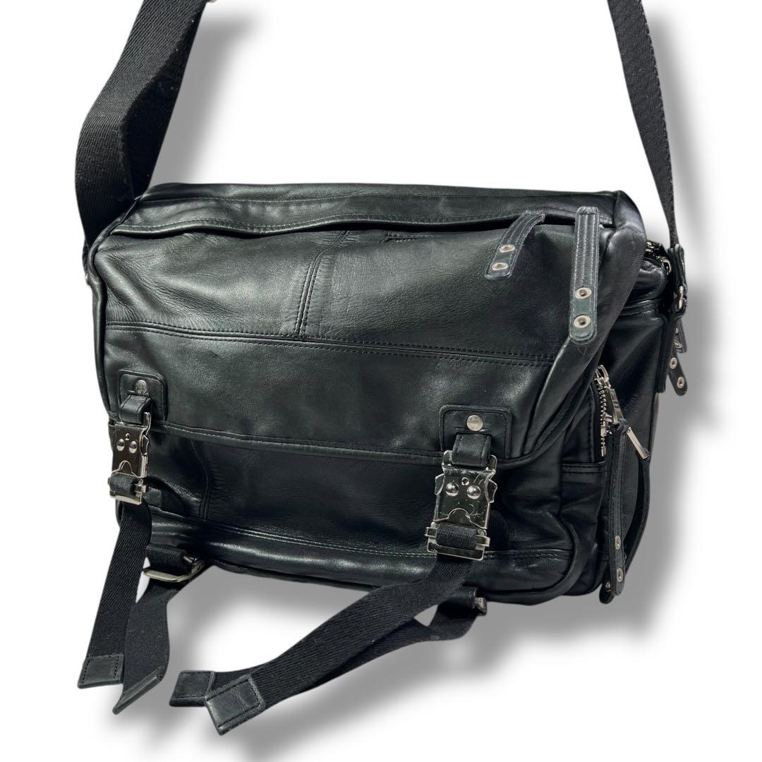 マスターピース メッセンジャーバッグ レザーバッグ 馬革 マスターピース master-piece マスターピース メッセンジャーバッグ