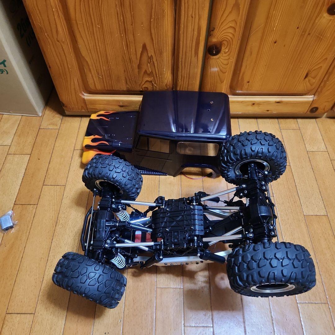 タミヤ CR-01 フルセット　炎　ランクル　　ラジコン　cc-01cc-02