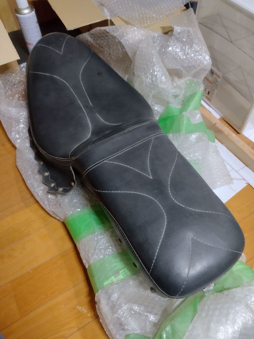 ハーレーダビッドソン　タンデムシート Amazon | HCmotorku バイク シート タンデムシート ピリオンシート