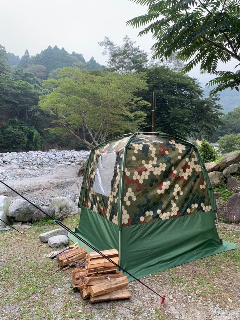 Modiba テントサウナ バックパックサウナ モビバ バックパックサウナ（ストーブ1台付） + 手ぶらセットの